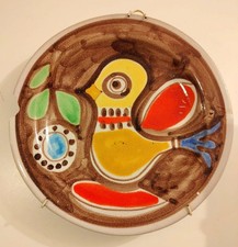Piatto Decorativo in Ceramica