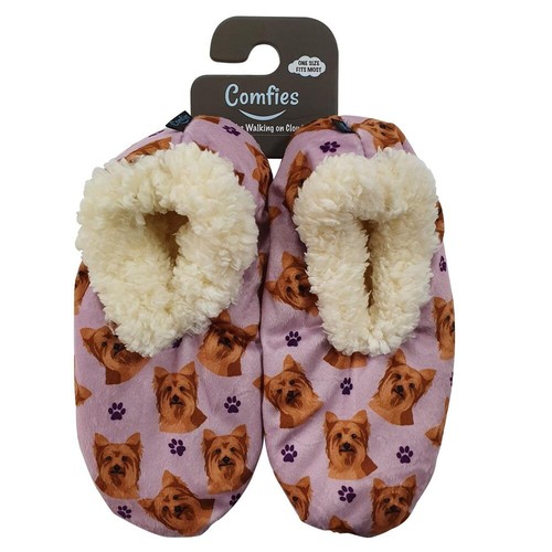 Pantofole yorkie antiscivolo - yorkie,