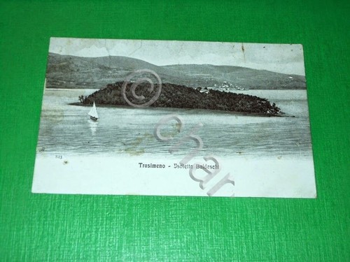 Cartolina trasimeno isoletta - cartolina,