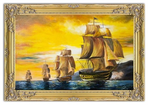Barca vela ruvido lago - a, su