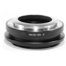 ANELLO ADATTATORE PER OBIETTIVO NIKON S MOUNT SU FOTOCAMERA NIKON Z NIK(S)-NIK.Z
