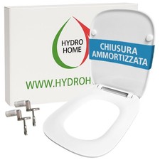 Copriwater Fantasia 2 a Terra Slim Pozzi Ginori termoindurente bianco Soft Close