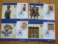 italia 2014 nr 4 cartoline con