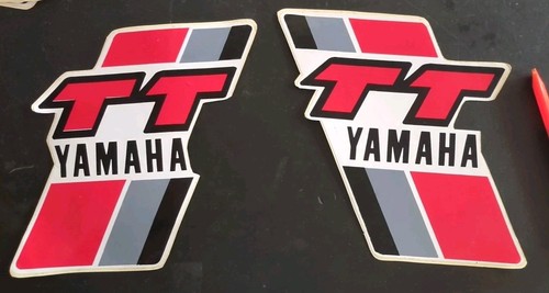 Coppia adesivi per yamaha - adesivi, tt