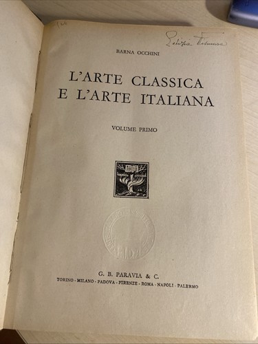 Arte classica l - e, l'arte