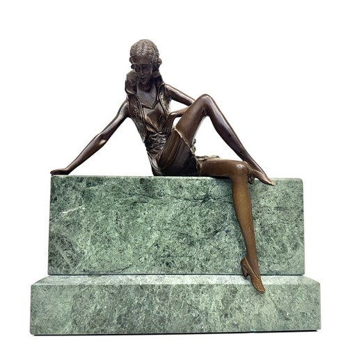 Scultura bronzo art - art, decò