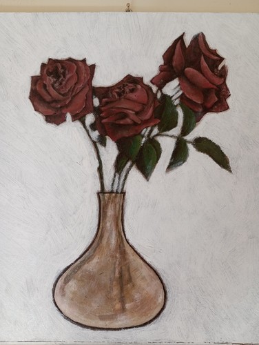 Quadro olio cartoncino - olio,
