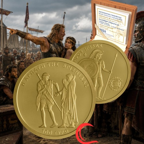 Grecia 2026 moneta oro - grecia,,
