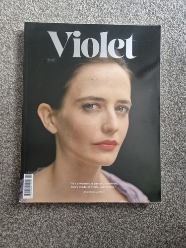 Violet magazine feat - magazine, eva