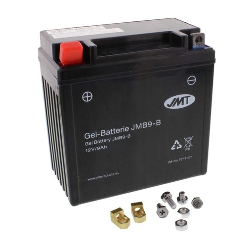 Jmt batteria gel yb9 12v - 12v, 9