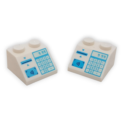 Lego cassa pietre inclinate - 2x,