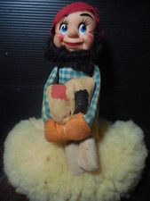 Vintage TKR Jestia Hill Billy ginocchio elfo barba nera Giappone