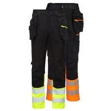 Portwest DX4 Hi-Vis Classe 1 Fondina rimovibile pantaloni artigianali tascabili