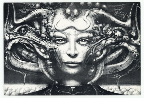 Giger 1981 art show - giger,