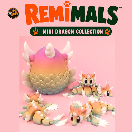 Remimals collezione dragon - -,