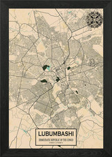 Quadro Lubumbashi Mappa