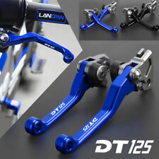 Leva freno e frizione girevole CNC moto per Yamaha DT125 DT 125 1987-2005