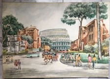 ACQUERELLO SPINELLI PINO Roma