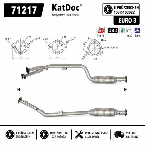Catalizzatore mercedes slk - catalizzatore,