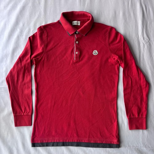 Polo moncler manica - manica, uomo