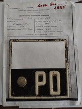 Moto Guzzi 500 1935 TG+Vis. NO Vespa 