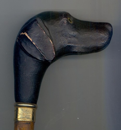 Antico bastone passeggio - bastone, da