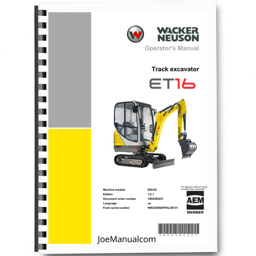 Wacker neuson et16 - et16, mini
