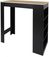 MESA ALTA BAR C/ESTANTES