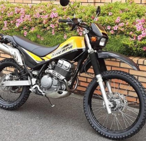 Targa kawasaki super sherpa - kawasaki,