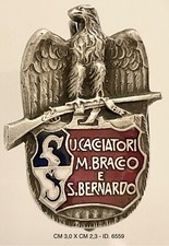 UNIONE CACCIATORI MONTE BRACCO E SAN BERNARDO CUNEO DISTINTIVO ASS. SPORTIVA