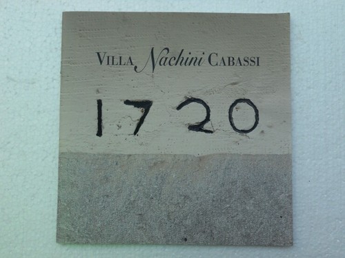 Villa nachini cabassi 1720 - nachini,