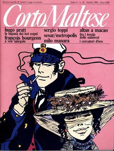 Fumetto corto maltese anno 2 - corto,