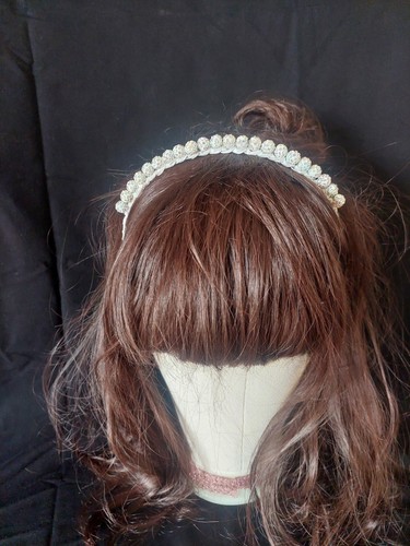 Fascia per capelli bianca