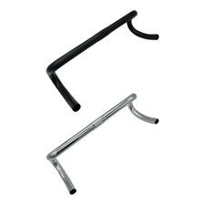 Manubrio per bici a scatto fisso, barra curva robusta e ad alte prestazioni,