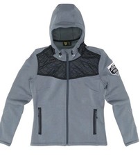 Giacca da sci Black Crows Ventus Polartec donna XL grigia con cappuccio trapuntata nera 