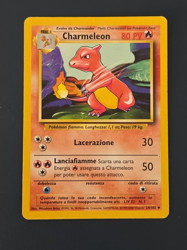Carta pokemon charmeleon - pokemon,