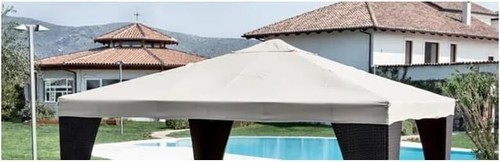 Top ricambio per - gazebo, legno