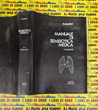 Book Libro MANUALE DI SEMEIOTICA MEDICA XV edizione NAPOLI IDELSON 1973 (L61)