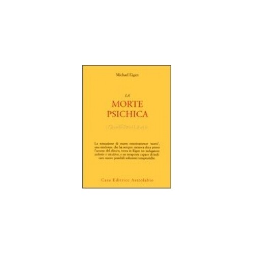 Libro morte psichica - la,
