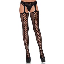 Sexy Nylon Calze a Rete Con
