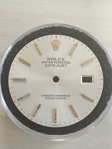 Original rolex silver dial - silver,