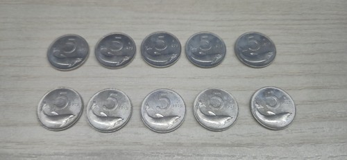 Lotto monete lire 1975 - lotto, di