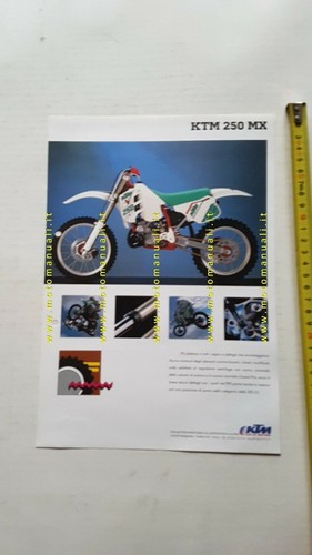 Ktm 250 cross - mx, 1991