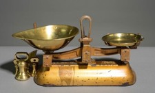 Antica Bilancia Avery Britannica Collezione con Pesi a Campana