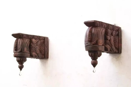 Coppia staffe parete in - da,