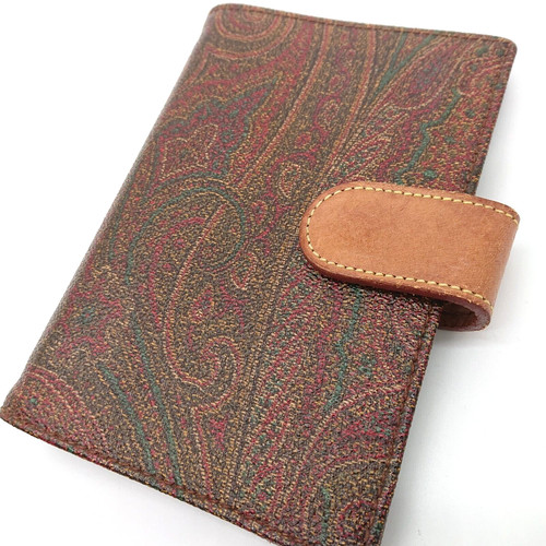 Etro notebook cover pocket - notebook,