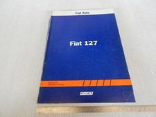 MANUALE ASSISTENZA ORIGINALE 1981 FIAT 127 3° SERIE CON SPORT E FIORINO