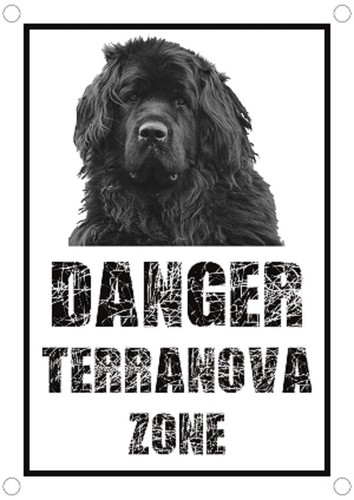 Targa cartello attenti cane - targa,
