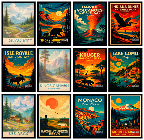 Stampa poster viaggio città - stampa,