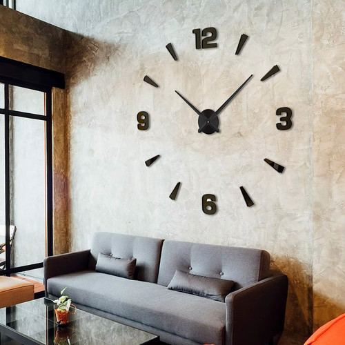 Grande orologio parete 3d - grande,